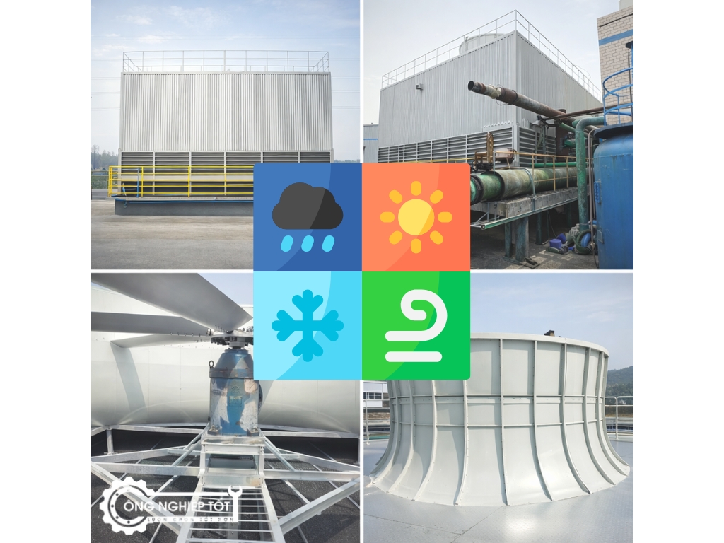 Mối quan hệ giữa nhiệt độ nước ra Tháp và nhiệt độ ẩm ướt